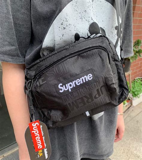 replica shoulder bag supreme|real supreme shoulder bag.